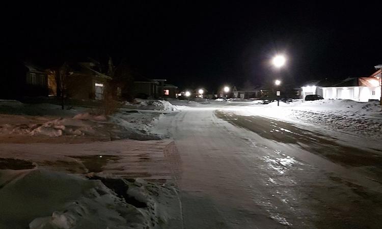 After dark, residents feel that crime is on the rise in Niverville.