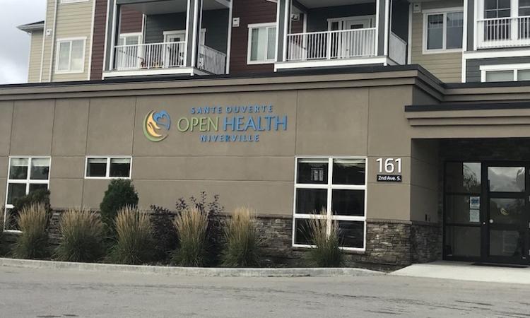 The Open Health medical clinic in Niverville.