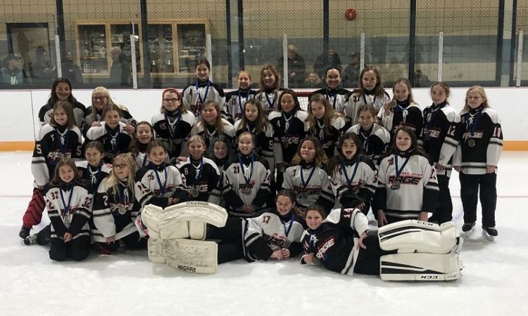 Both of the U12 Red River Rage teams.