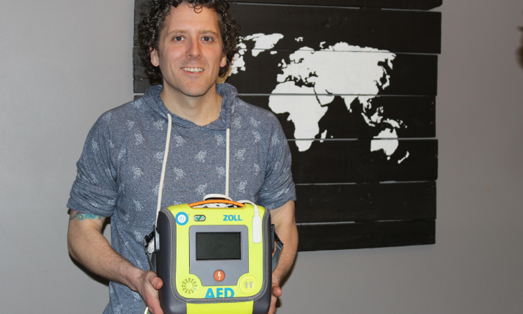 Garrett Hawgood, co-owner of Aim for Life.