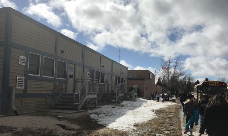 Niverville Collegiate on the day of the incident