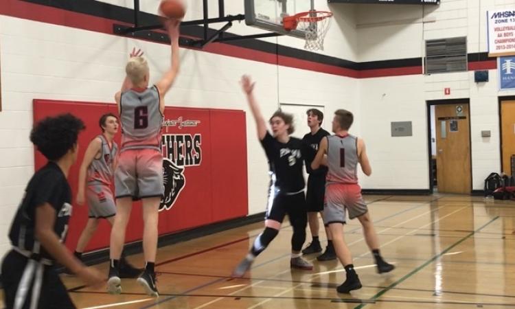 All-star Kress Schmidt takes a shot in the John Kipe Classic final.