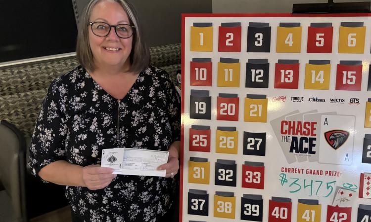 On October 8, Tess Martone took away the grand prize.