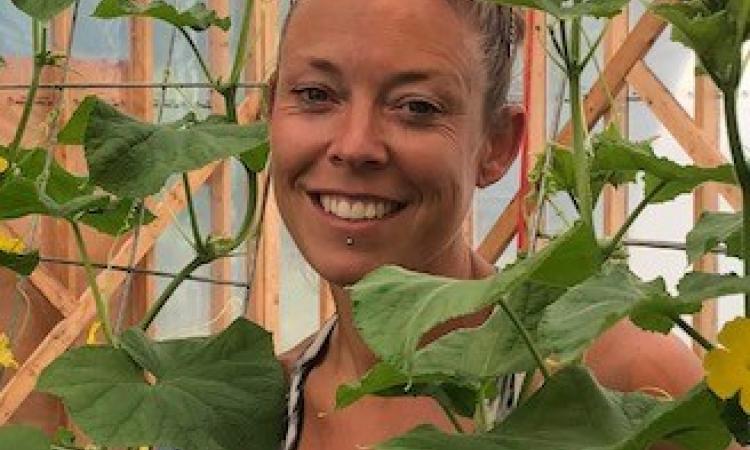 Chantal Wieler, owner and operator of Niverville Homegrown