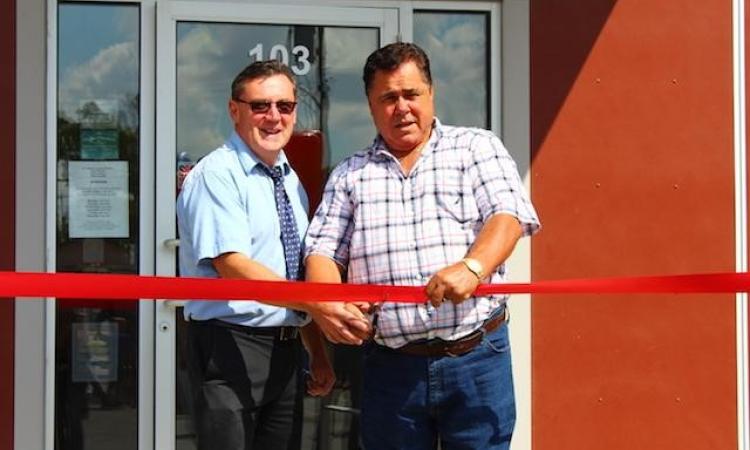 Dr. Phillip Hughes and Arthur Adam.