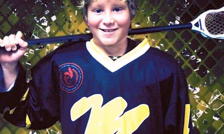 11-year-old Dylan Knip of Niverville