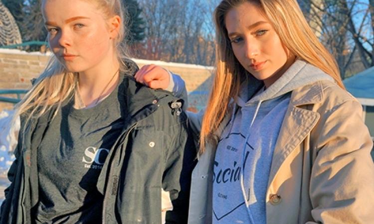 Social Clothing merchandise.