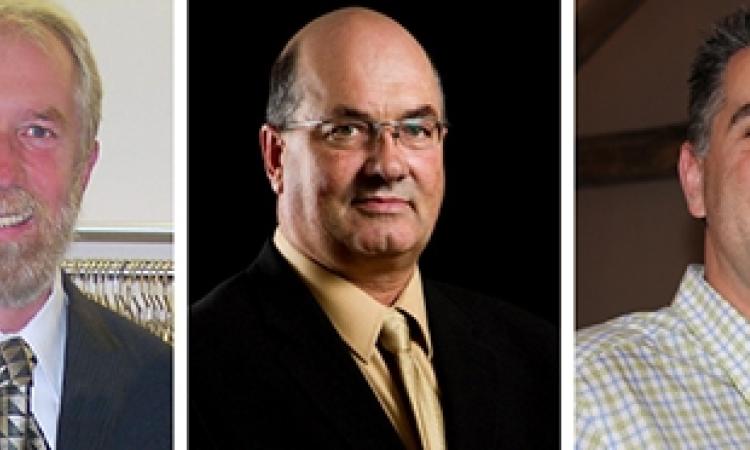 Chris Wiebe, Kevin Stott, Nathan Dueck