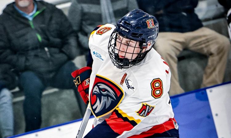 Niverville Nighthawks stud defenceman Avery Laliberte has committed to play NCAA Division 1 men’s hockey at Northern Michigan University.