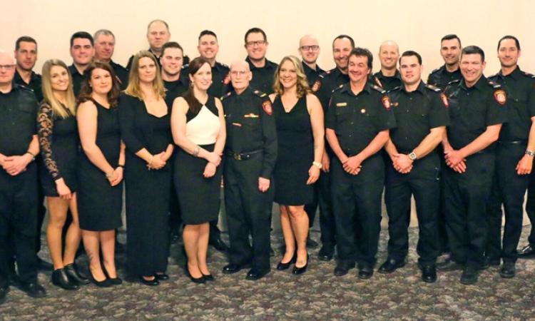 Members of Niverville Fire and EMS.