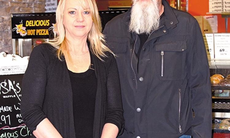 Rose and Pete Friesen, owners of Country Snacks