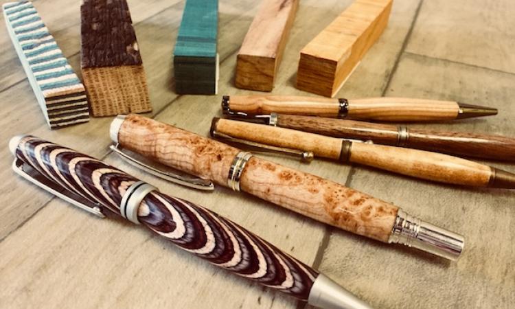 Pens by epiK Wood Turning, handcrafted from wooden blanks