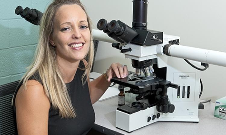 Dr. Trish Simner, Director of Medical Bacteriology and Parasitology Laboratories at John Hopkins