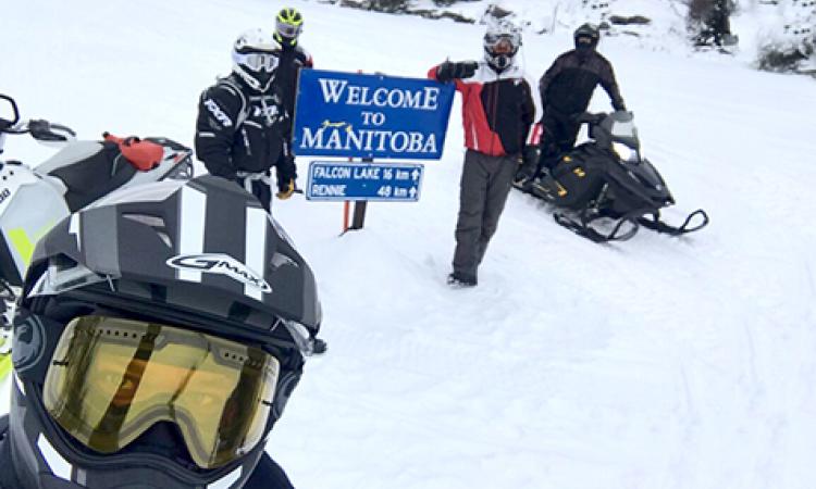 Local snowmobilers enjoy Manitoba's extensive trails