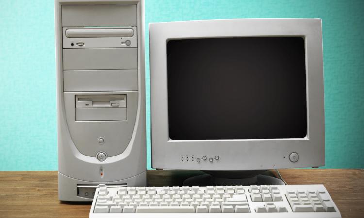 An old computer circa 1999.