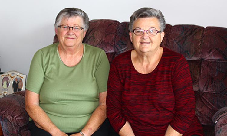 Louise Courcelles & Marie Lapalisse, Ste. Agathe