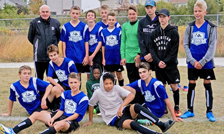 The Niverville Rush at their final game