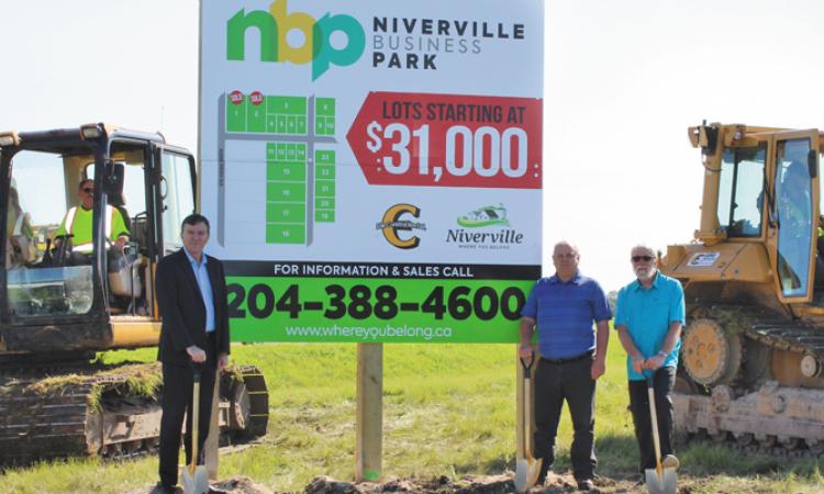 Development of Niverville Business Park Underway