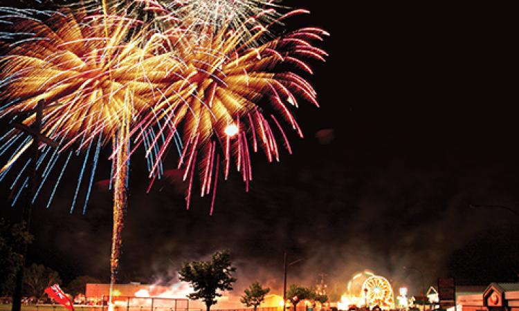 Every Friday night of the Niverville Olde Tyme Country Fair ends with a bang—fireworks—and this year will be no exception.
