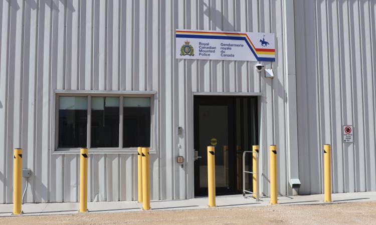 The new RCMP detachment in Niverville.