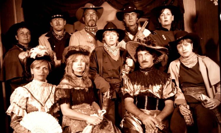 The original committee behind the first Olde Tyme Country Fair in Niverville.