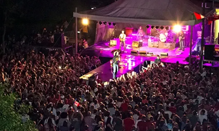 Dean Brody performs in 2012