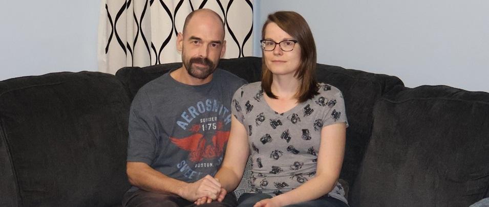 Sarah Gatey and Bryan Claeys of Niverville.