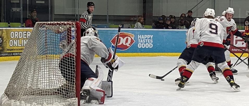 The first preseason game of 2023 is officially in the books, and the Niverville Nighthawks came out on top, defeating the Kam River Fighting Walleye by a score of 3–1 in front of a home crowd at the CRRC.