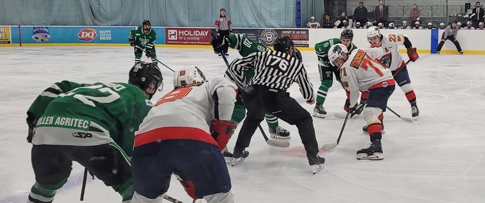 The Niverville Nighthawks continued their losing ways as of late on Monday afternoon with an 8–2 road loss to the Portage Terriers. 