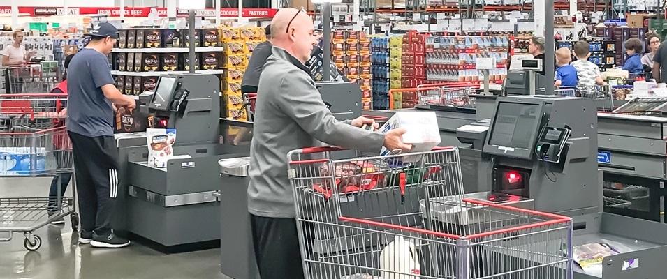 Self-checkout kiosks have become ubitquitous at retailers across Canada.