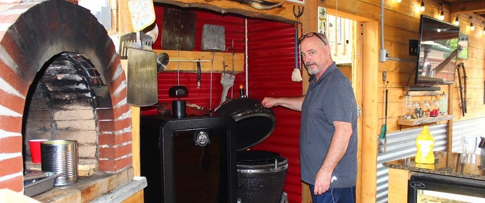 Adrian Bruce of Niverville is helping to launch the community's first barbecue competition.
