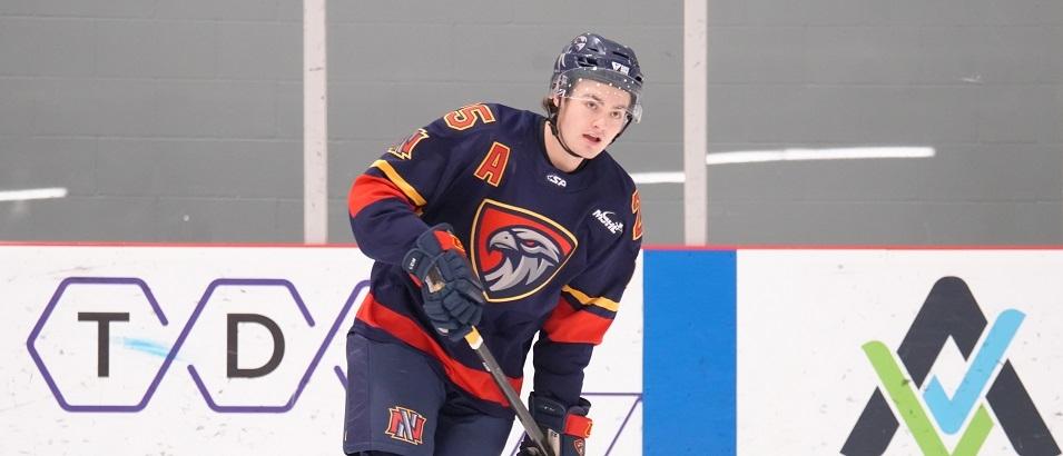 Evan Bortis scored his first two goals of the season on Tuesday night.