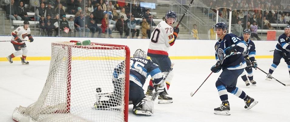 The Niverville Nighthawks put up a valiant effort but fell to the Steinbach Pistons 4–1 in the second game of a back-to-back series to kick off the 2022–23 season.