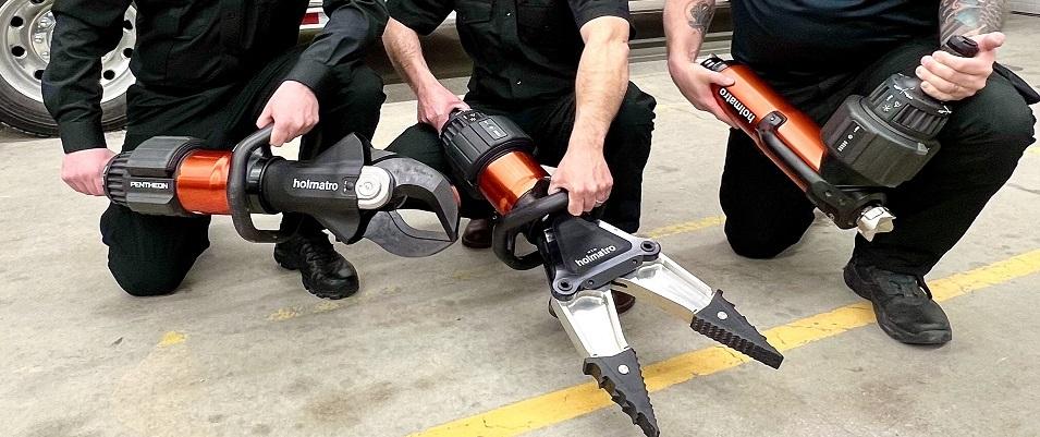 The new cutters tool, the new spreaders tool, and the new ram tool.​