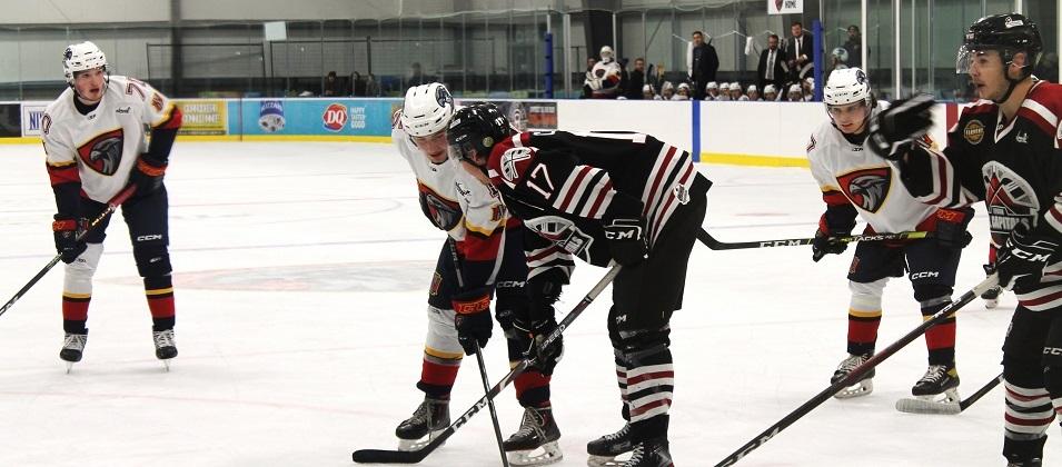 It was a game to forget for the hometown Niverville Nighthawks, as they fell 6–2 to a solid Virden Oil Capitals. 