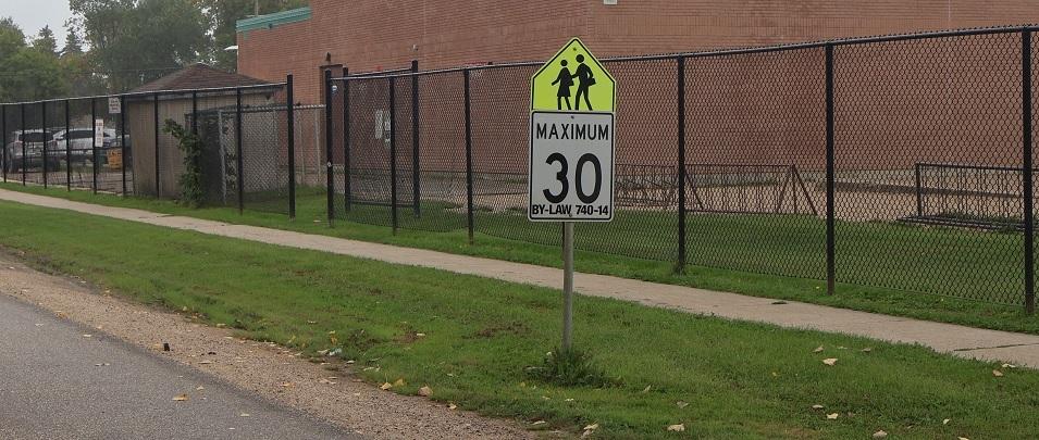 Drivers are urged to take heed of local speed zones around schools, which once again go into effect on September 1.