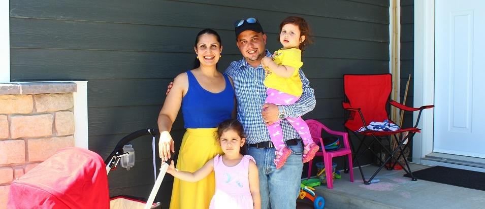 Andrew Gorozhankin and family.
