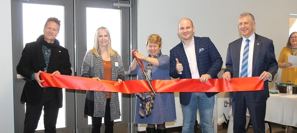 Ron Schuler, Janine Boulanger, Eveline Touchette, Chris Ewen, and Ted Falk.
