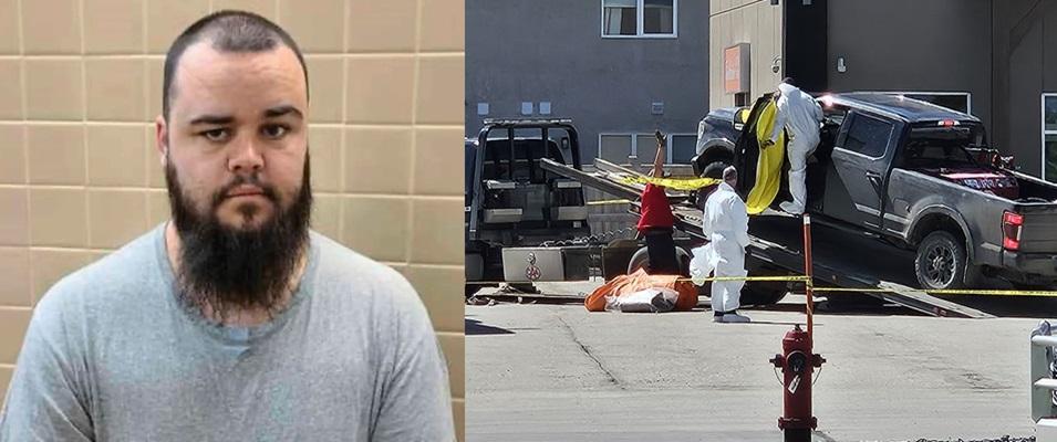 David Frank Burling, 29, has a lengthy criminal record before the incidents of June 5.