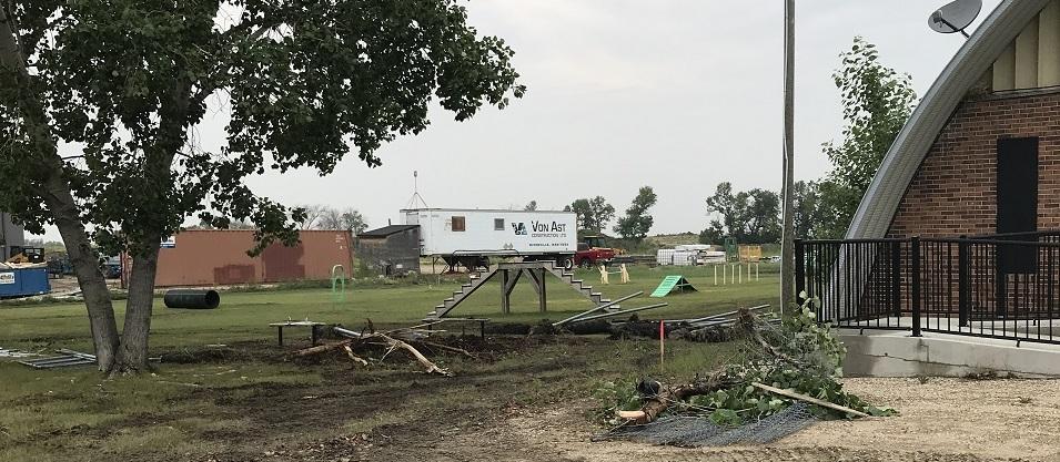 The Niverville Dog Park is undergoing significant upgrades this summer.