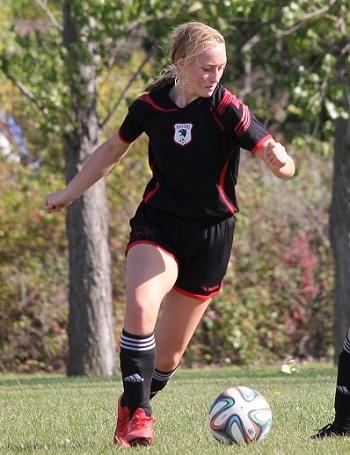 Melissa Zapp of Niverville High School.