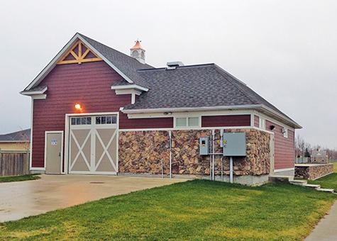 The Spruce Drive water treatment plant in Niverville.