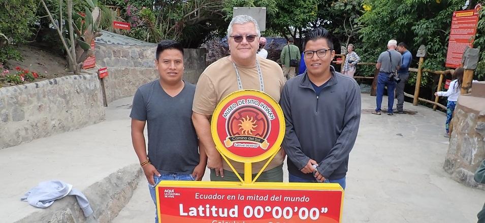 Mark Reimer with Luiggy and Alex Cedeño.