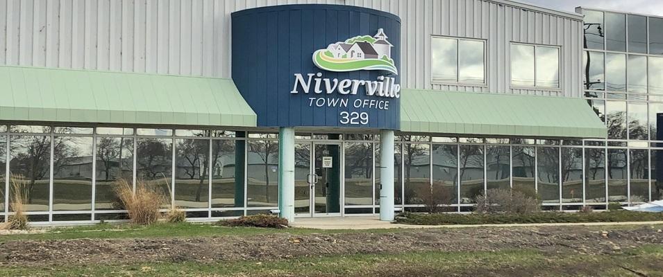 Niverville's town office on Bronstone Drive.