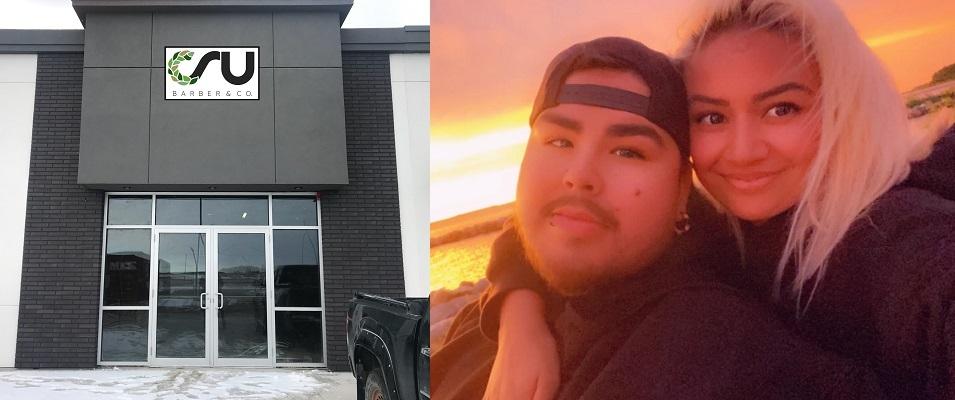 Mitch McLeod and Jacqueline “Z” Petkau are opening a licensed barbershop in Niverville.