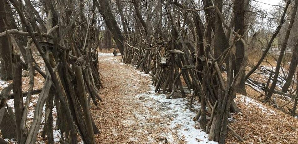The "Friendship Trail" in St. Adolphe.