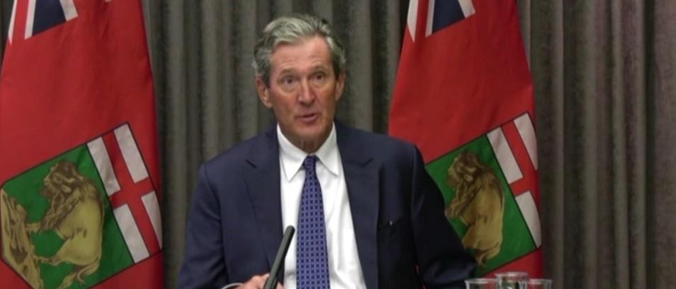 Premier Brian Pallister announces loosened restrictions, to take effect one week early.