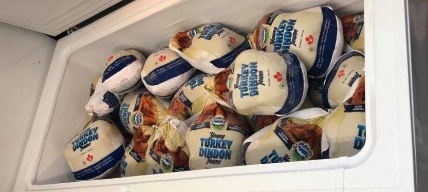 Helping Hands has received a donation of 576 frozen turkeys.