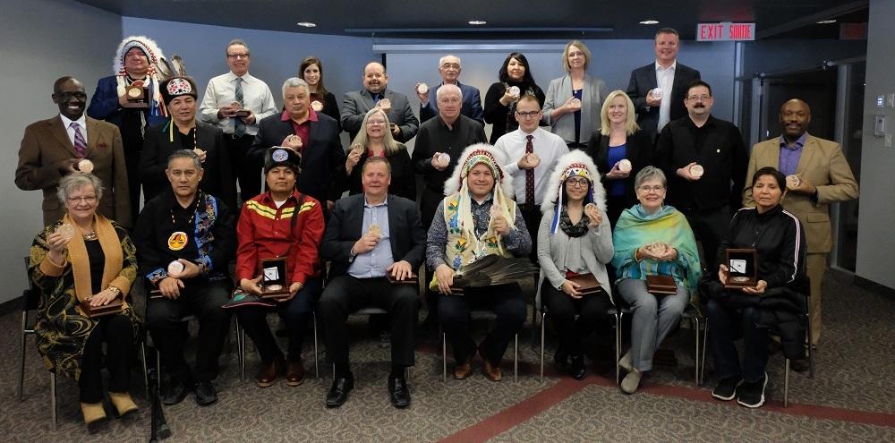 Members of the Winnipeg Metropolitan Region meet with the region’s indigenous chiefs.