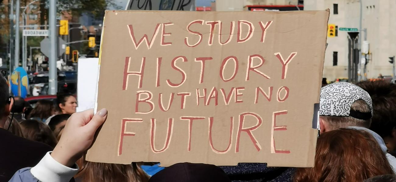 On Friday, September 27, thousands of young activists gathered at the steps of the Manitoba Legislature to strike for climate action. In the last week of September, an estimated 7.6 million people around the world, representing 185 different countries, skipped school and work and took to the streets.
